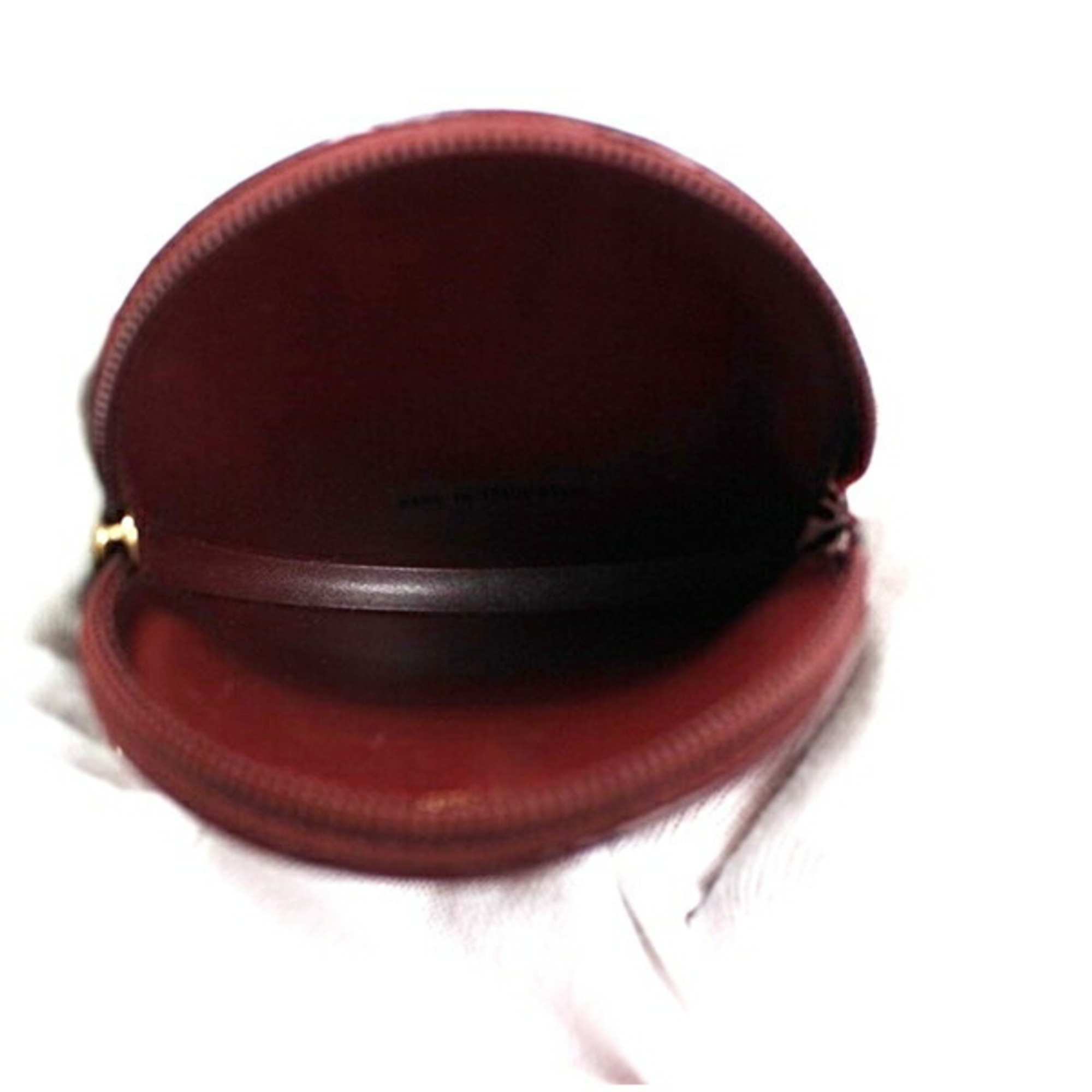 Cartier Must de coin case, purse, leather, Bordeaux, Cartier, men's, women's, unisex, wallet