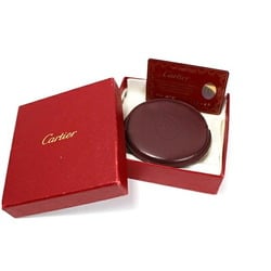 Cartier Must de coin case, purse, leather, Bordeaux, Cartier, men's, women's, unisex, wallet