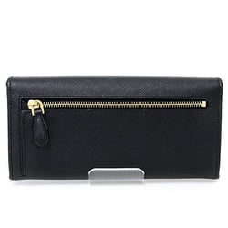 PRADA Saffiano Leather Wallet Long Pass Case 1MH132_ZLP_F061H Black/Pink