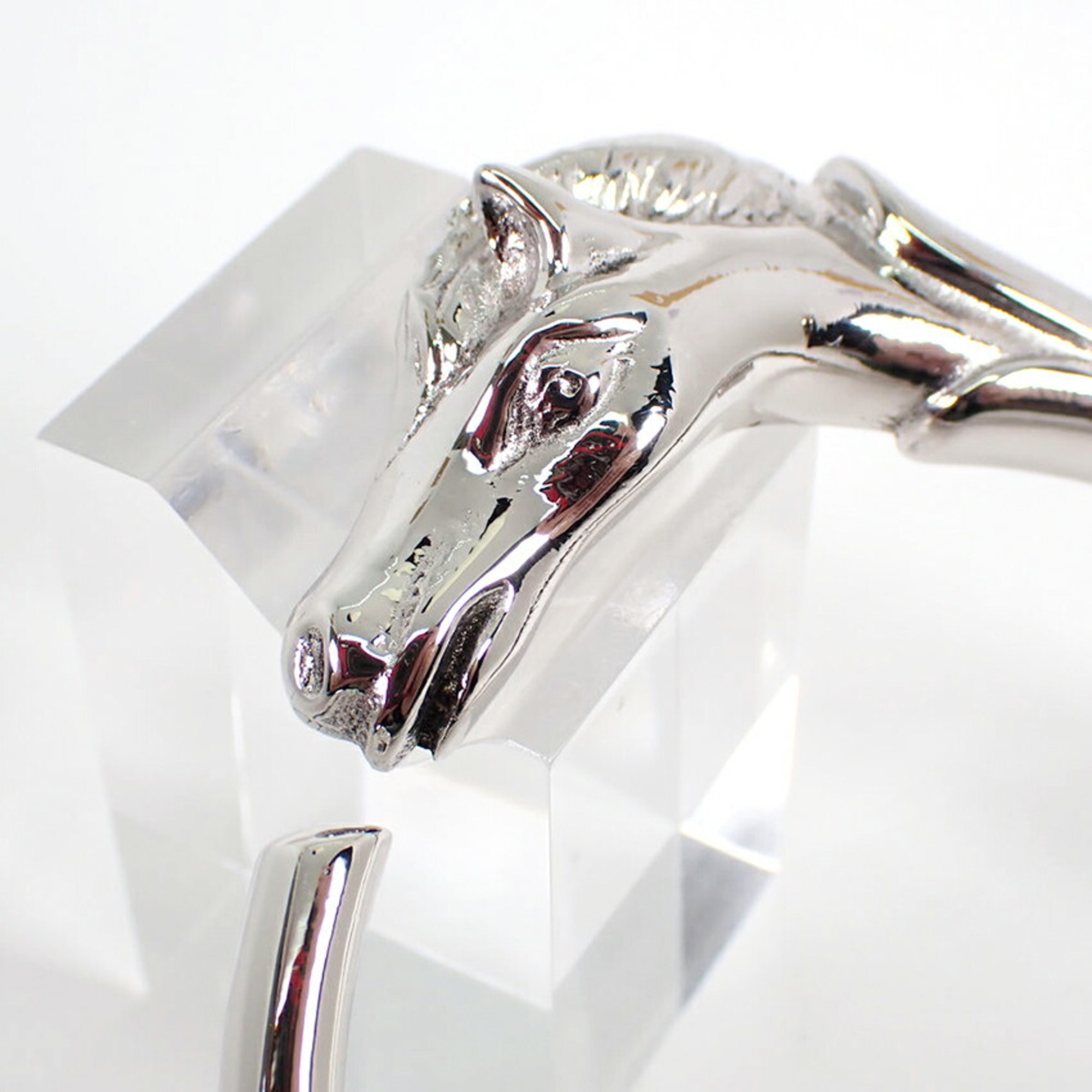 HERMES Cheval Horse Twin Bangle