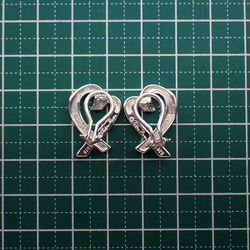 TIFFANY Tiffany 925 Loving Heart Earrings