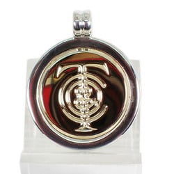 TIFFANY Tiffany 925 750 combination round coin pendant