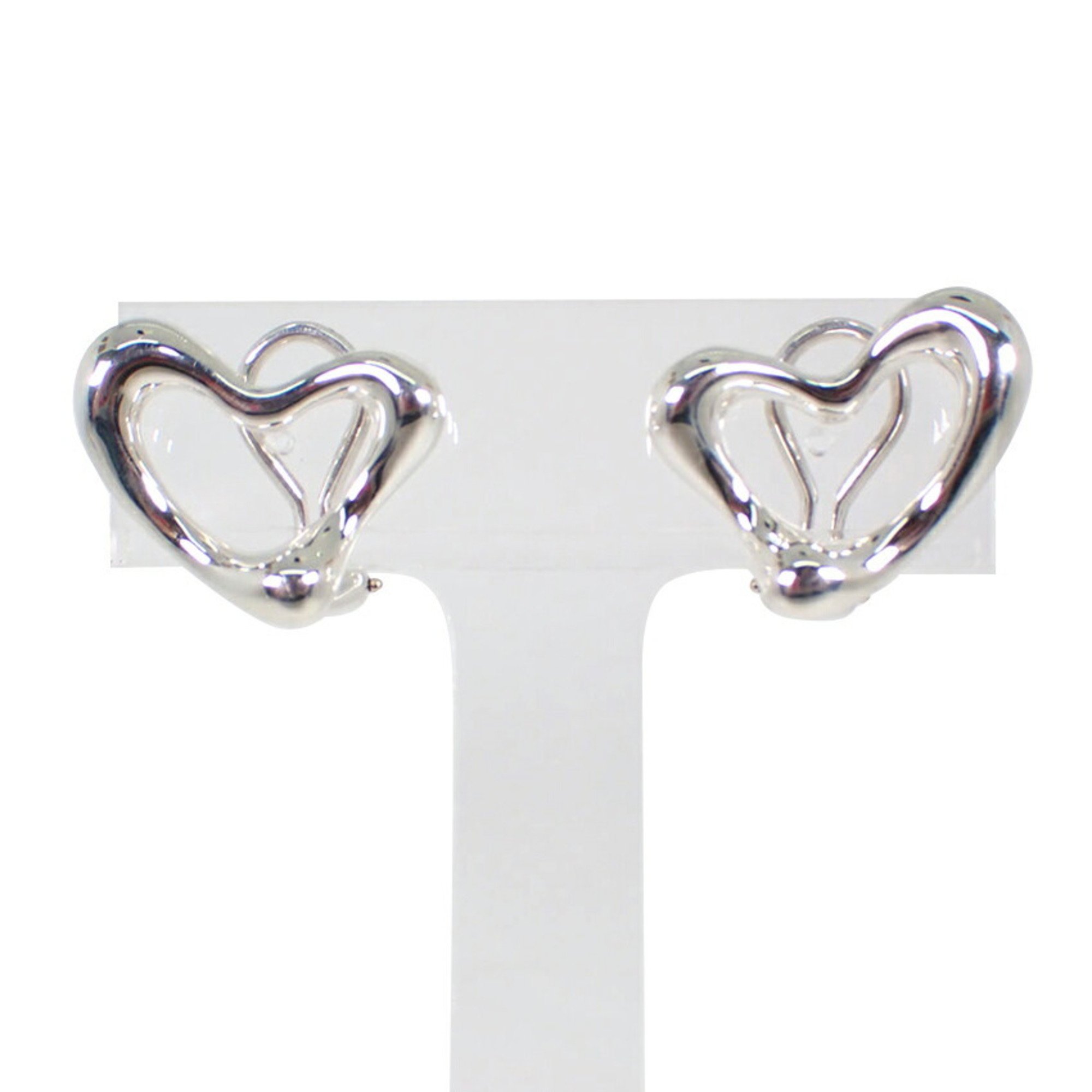 TIFFANY Tiffany 925 heart earrings