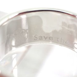 BVLGARI 925 Save the Children Ring Size 9