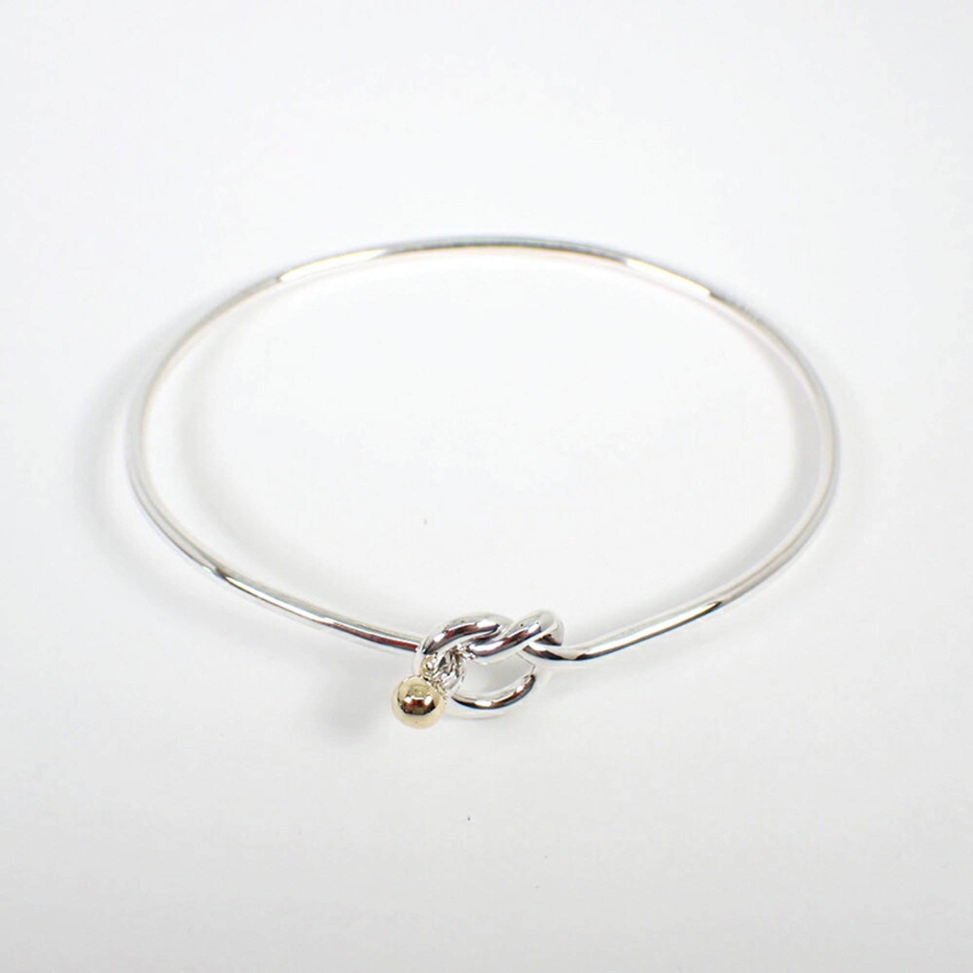 TIFFANY Tiffany 925 750 Combi Love Knot Bangle