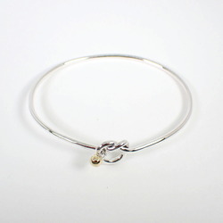 TIFFANY Tiffany 925 750 Combi Love Knot Bangle