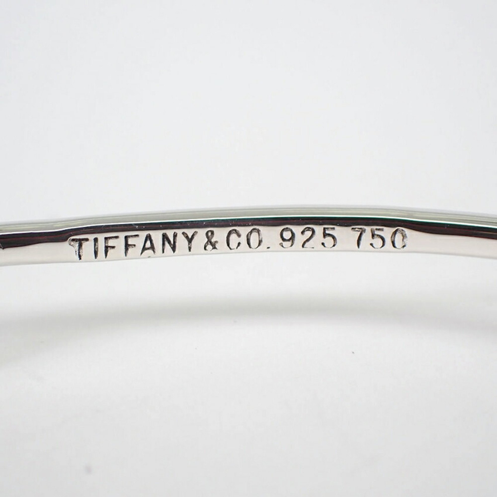 TIFFANY Tiffany 925 750 Combi Love Knot Bangle