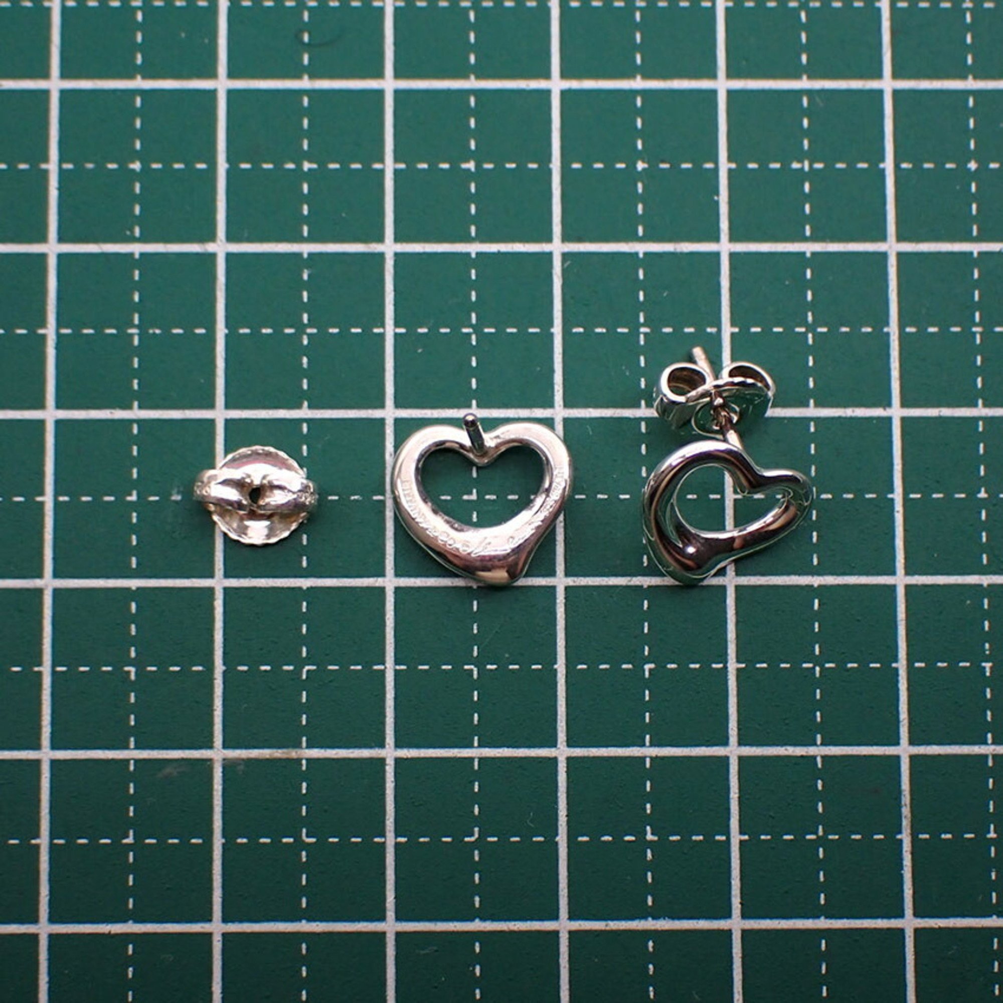 TIFFANY Tiffany 925 heart earrings