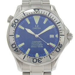 OMEGA Seamaster Chronometer Date 2255 80 Blue Dial SS Automatic 41mm Men's Watch