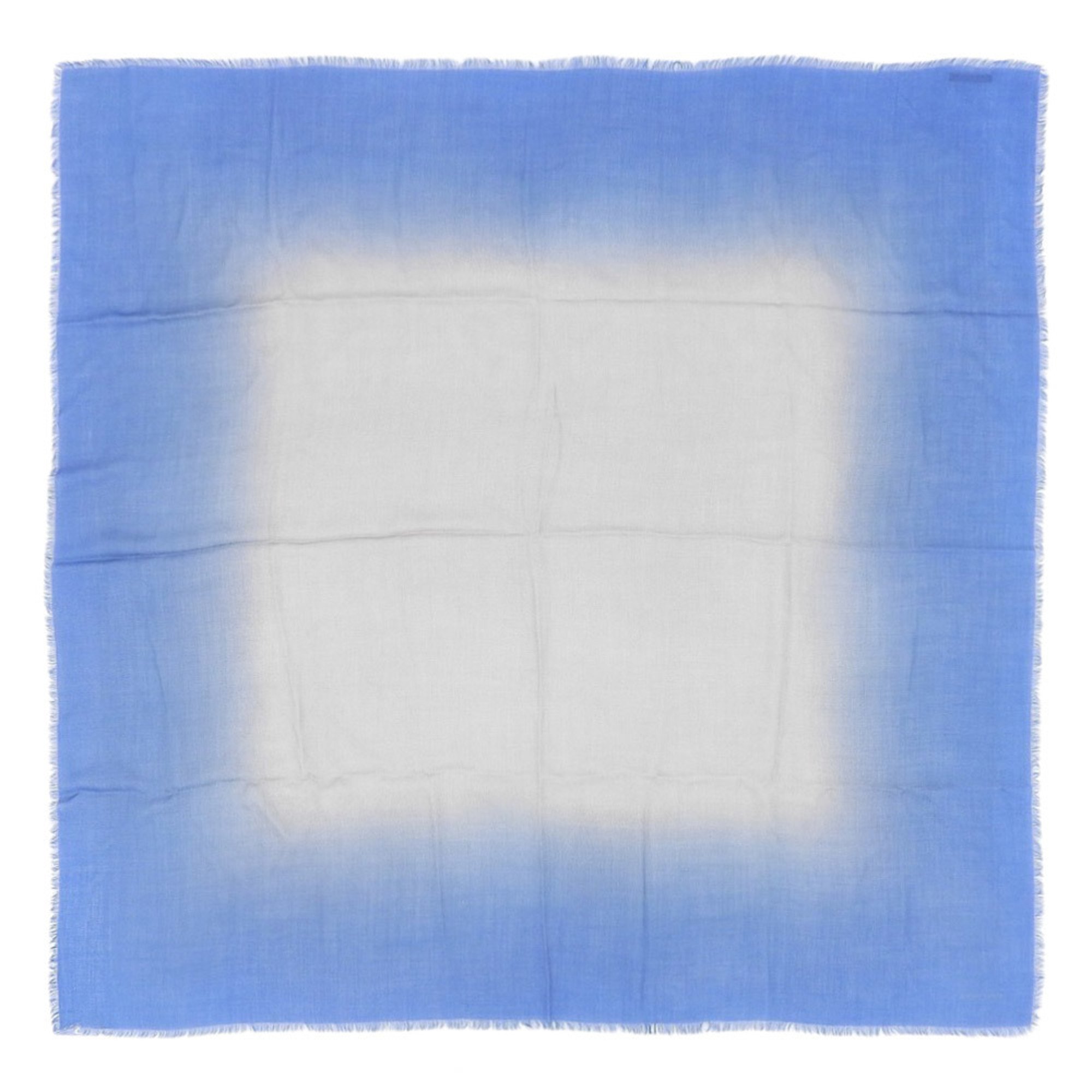 BOTTEGA VENETA scarf, gradient blue/grey