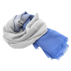 BOTTEGA VENETA scarf, gradient blue/grey