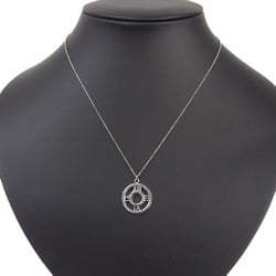 Tiffany & Co. Atlas Medallion Necklace, Silver 925, SV925,