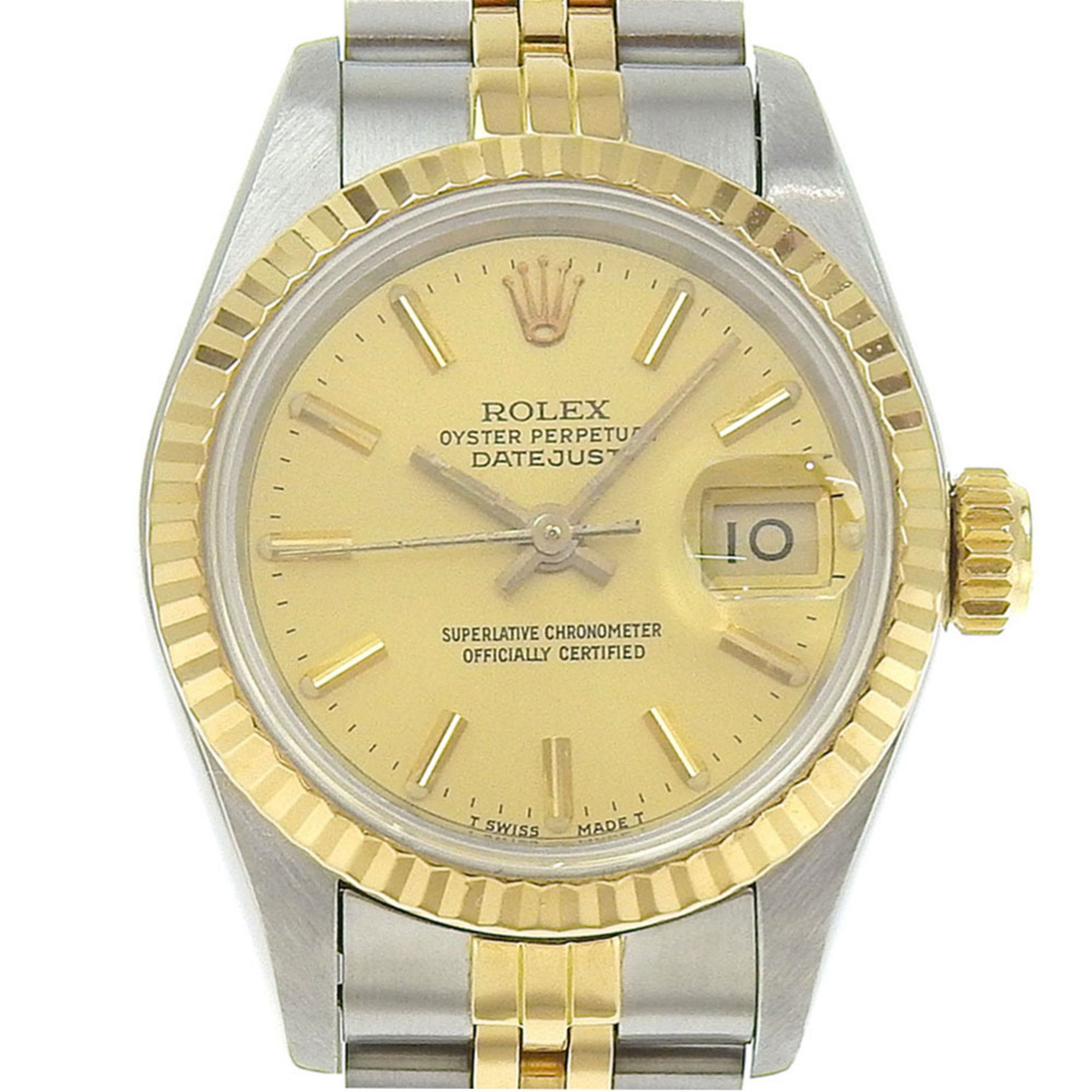 Rolex Datejust Combi 69173 9 (circa 1985) Champagne Gold Dial 2024/04 Automatic