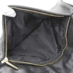 TORY BURCH Bag Shoulder Clutch Leather Black