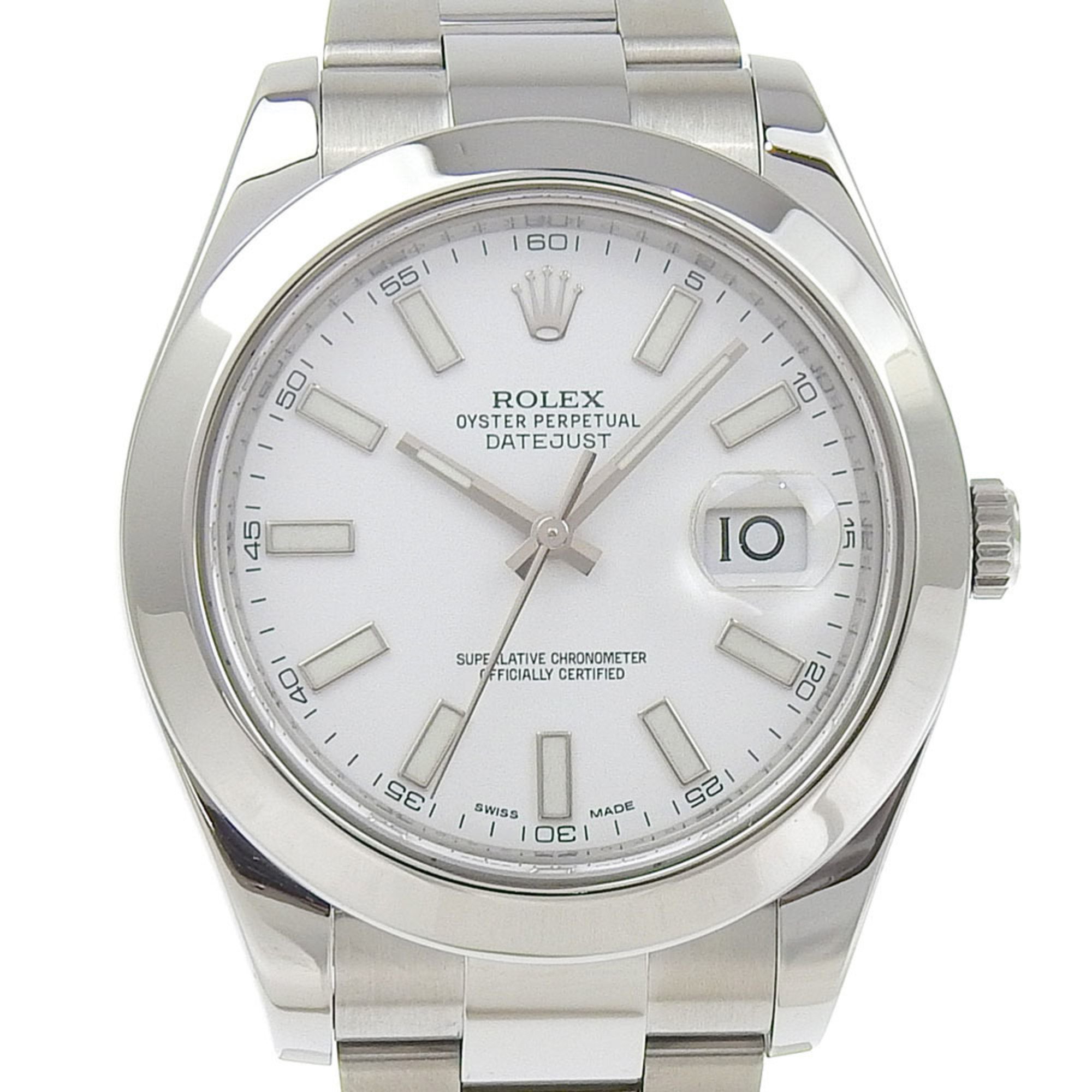 Rolex ROLEX Datejust II 116300 Random number White dial Stainless steel Automatic 41mm Men's watch