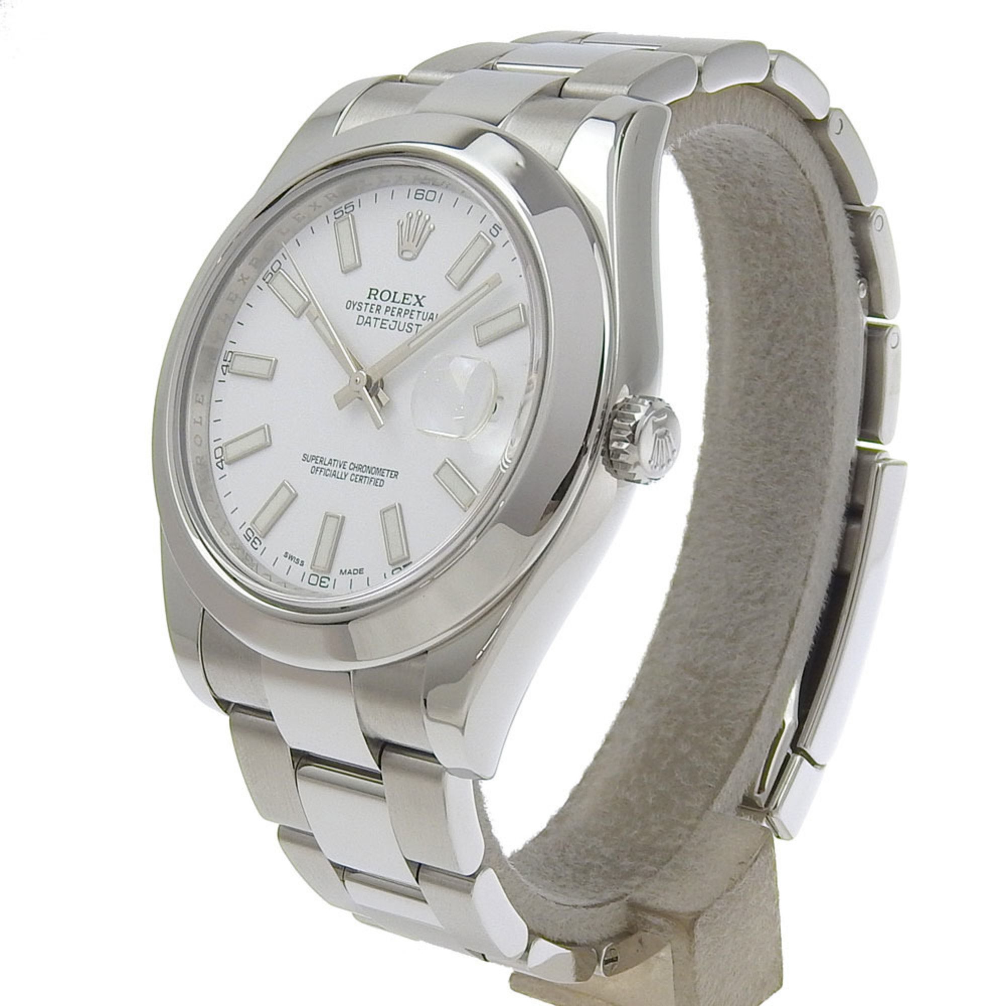 Rolex ROLEX Datejust II 116300 Random number White dial Stainless steel Automatic 41mm Men's watch