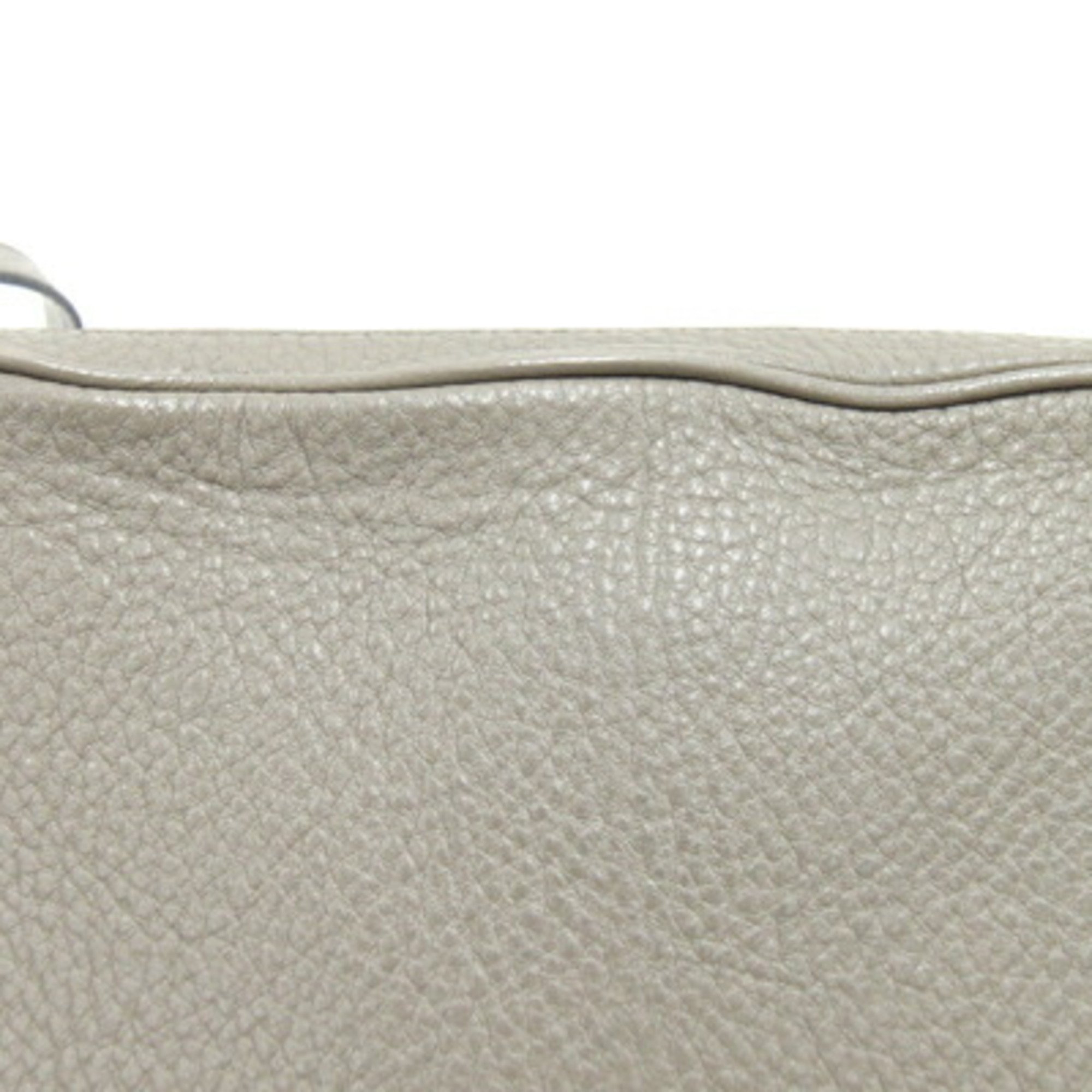 Prada Shoulder Bag 1BH079 Greige Leather Women's PRADA