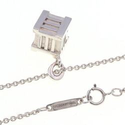 Tiffany Necklace Atlas Cube SV Sterling Silver 925 Roman Numerals Women's TIFFANY&Co.