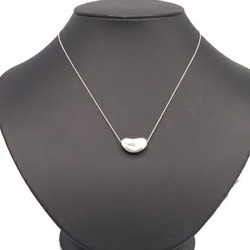 Tiffany Necklace Elsa Peretti Bean SV Sterling Silver 925 Pendant Choker Women's TIFFANY&Co.