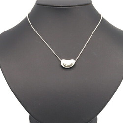 Tiffany Necklace Elsa Peretti Bean SV Sterling Silver 925 Pendant Choker Women's TIFFANY&Co.