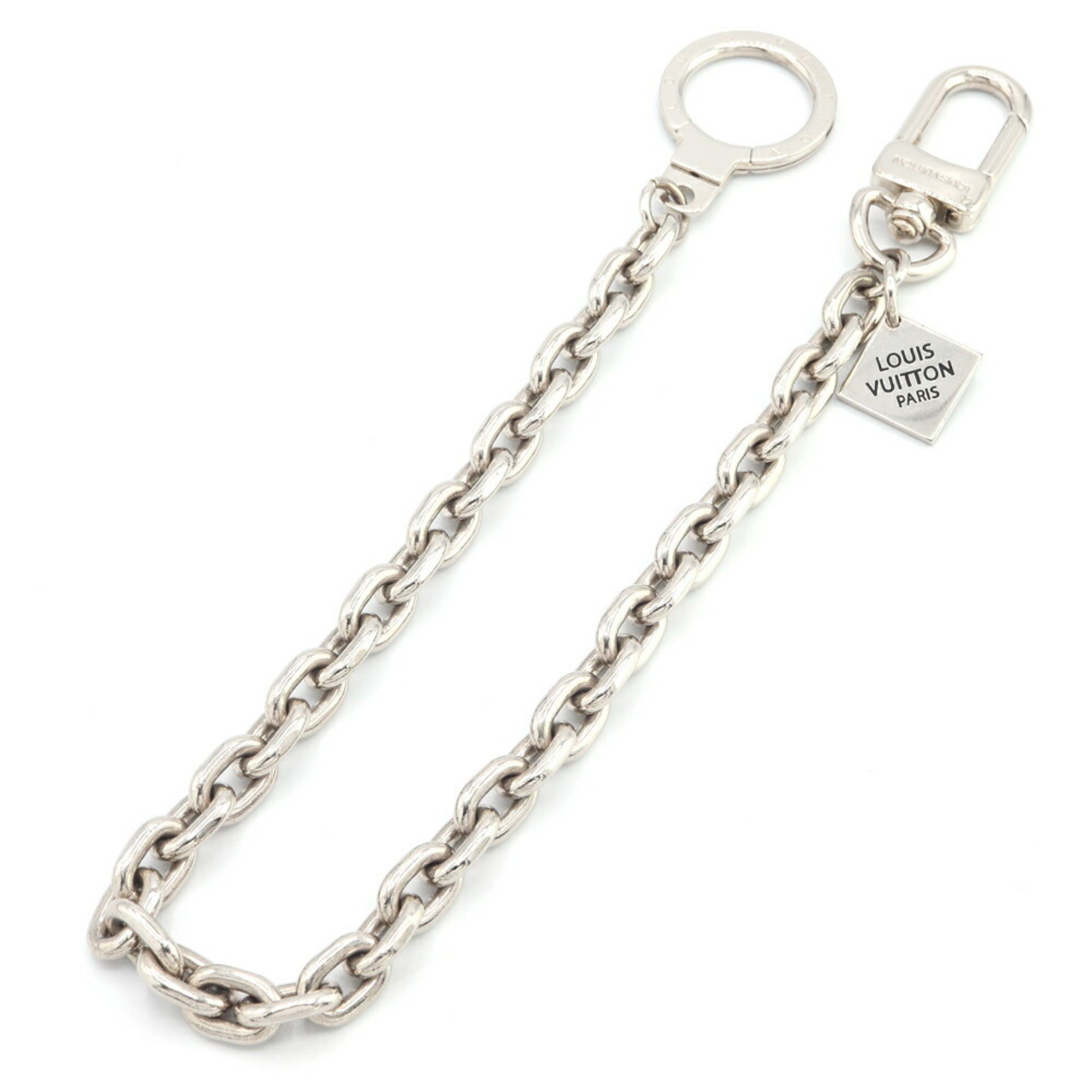 Louis Vuitton Key Chain Sienne Anocre XL M65076 Silver Ring Holder Bag Charm Men's Women's LOUIS VUITTON