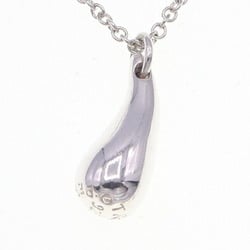 Tiffany Necklace Elsa Peretti Teardrop Pendant SV Sterling Silver Choker Women's TIFFANY&Co.