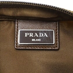 PRADA Bags for Women and Men Shoulder Nylon Bronze Brown