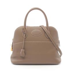 Hermes HERMES Bolide 31 Handbag Bag Taurillon Clemence Women's Brown 073419CC