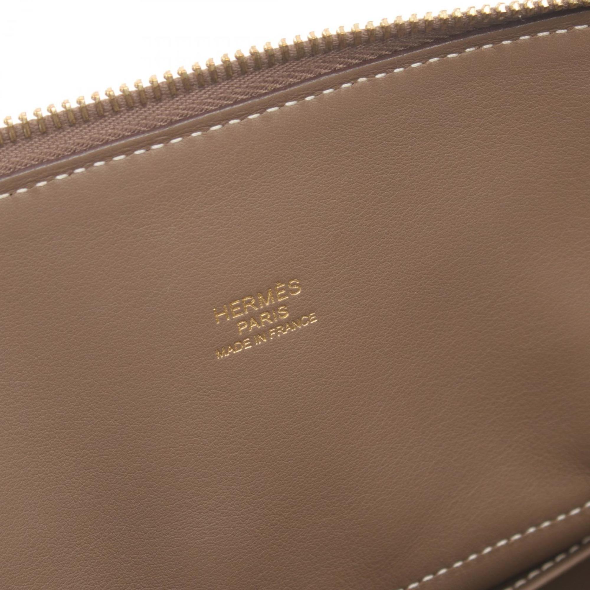 Hermes HERMES Bolide 31 Handbag Bag Taurillon Clemence Women's Brown 073419CC