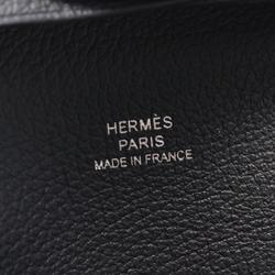 Hermes HERMES Bastia Cabane Wallet/Coin Case Wallet Evercolor Women's Navy H064953CK3Y