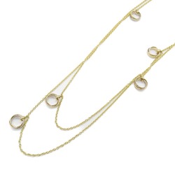 Cartier Baby Trinity Necklace, K18 (yellow gold), K18WG (white (pink ladies, gold, B7010900