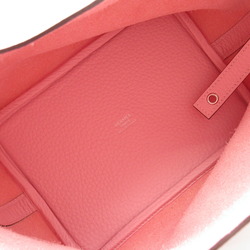 Hermes HERMES Picotin Lock PM Handbag Bag Leather Taurillon Clemence Women's Pink