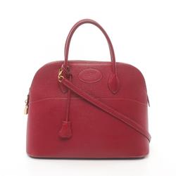 Hermes HERMES Bolide 35 Handbag Bag Ardennes Women's Red