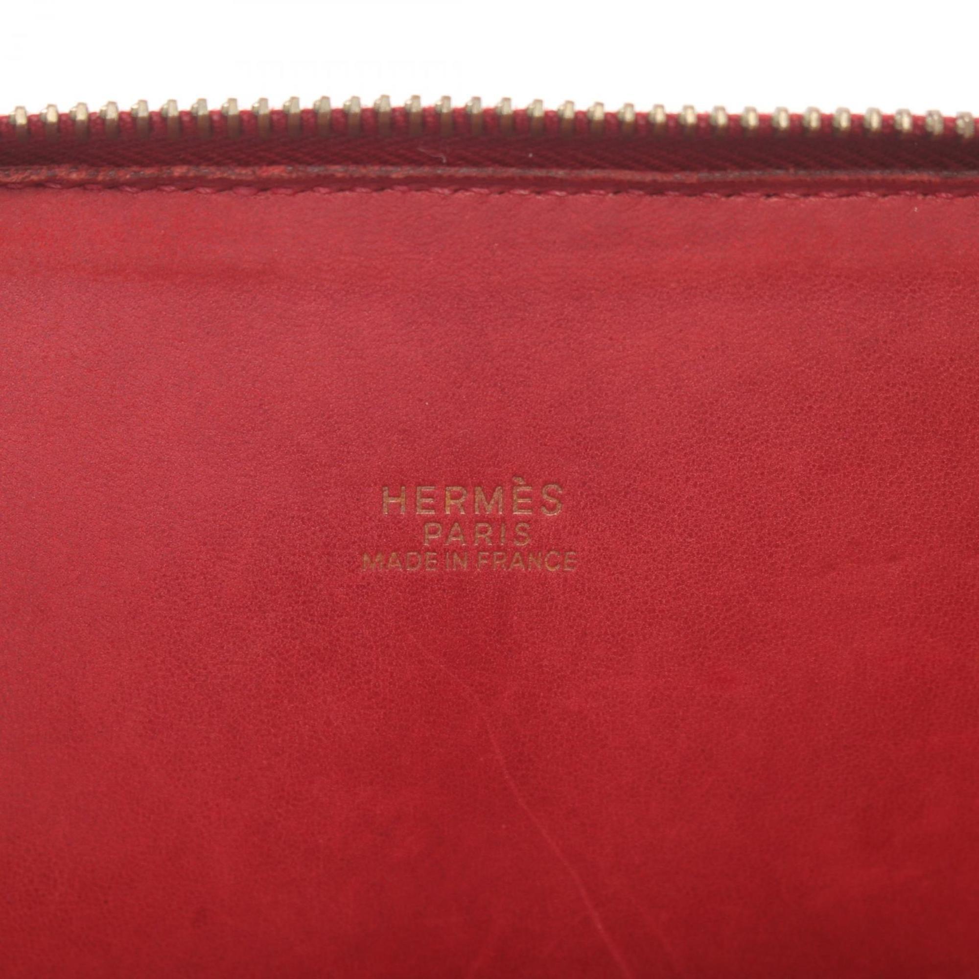 Hermes HERMES Bolide 35 Handbag Bag Ardennes Women's Red