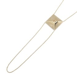 Hermes HERMES Crew de Necklace K18PG (pink gold) Ladies Gold