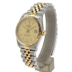 Rolex Datejust Combi 68273 R series (1987-88) Champagne gold dial K18YG/SS Automatic 31mm