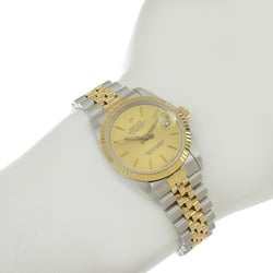 Rolex Datejust Combi 68273 R series (1987-88) Champagne gold dial K18YG/SS Automatic 31mm