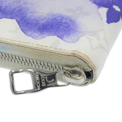 LOUIS VUITTON Monogram Watercolor Zipper Wallet Vertical M80499