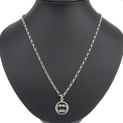 GUCCI Interlocking G Necklace Silver 925 SV925