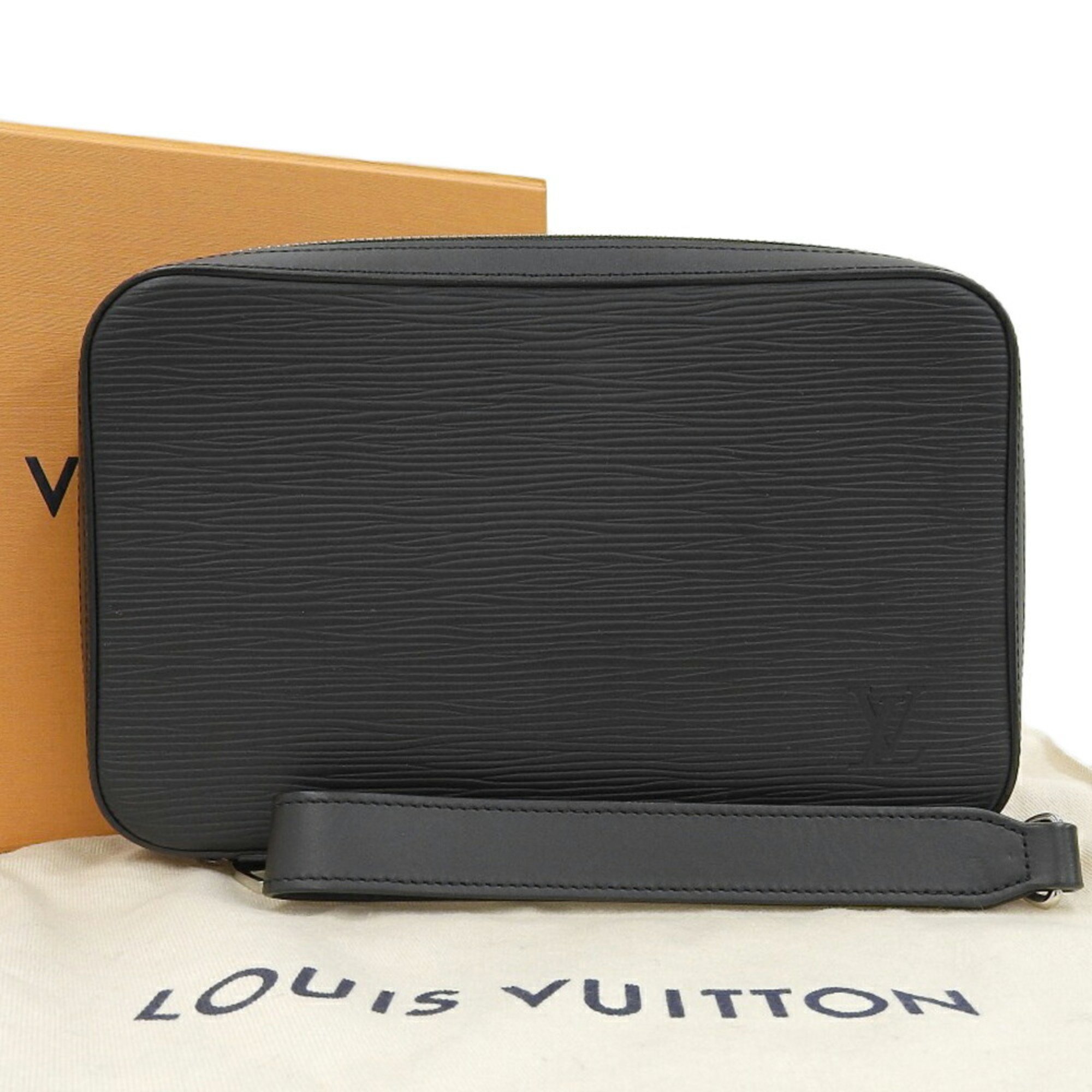 Louis Vuitton Epi Dandy Wallet M64000 Clutch Bag Travel Pouch Noir