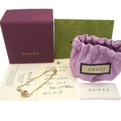 GUCCI Double G Key Bracelet 645623 J1D50 8062 Rhinestone