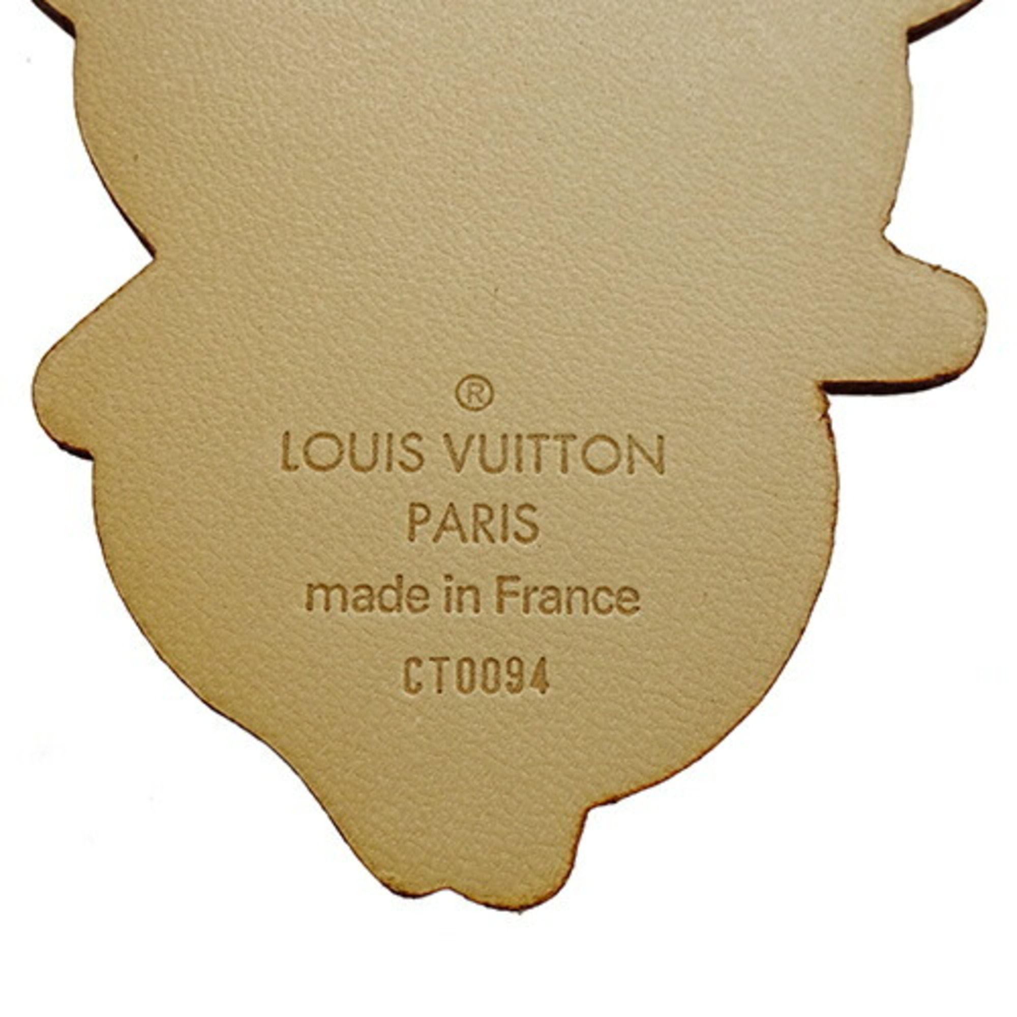 Louis Vuitton LOUIS VUITTON Keychain for Women and Men, Charm Keyring, Portocle Panda, 150th Anniversary Limited Edition, Takashi Murakami, Beige, M62637 CT0094