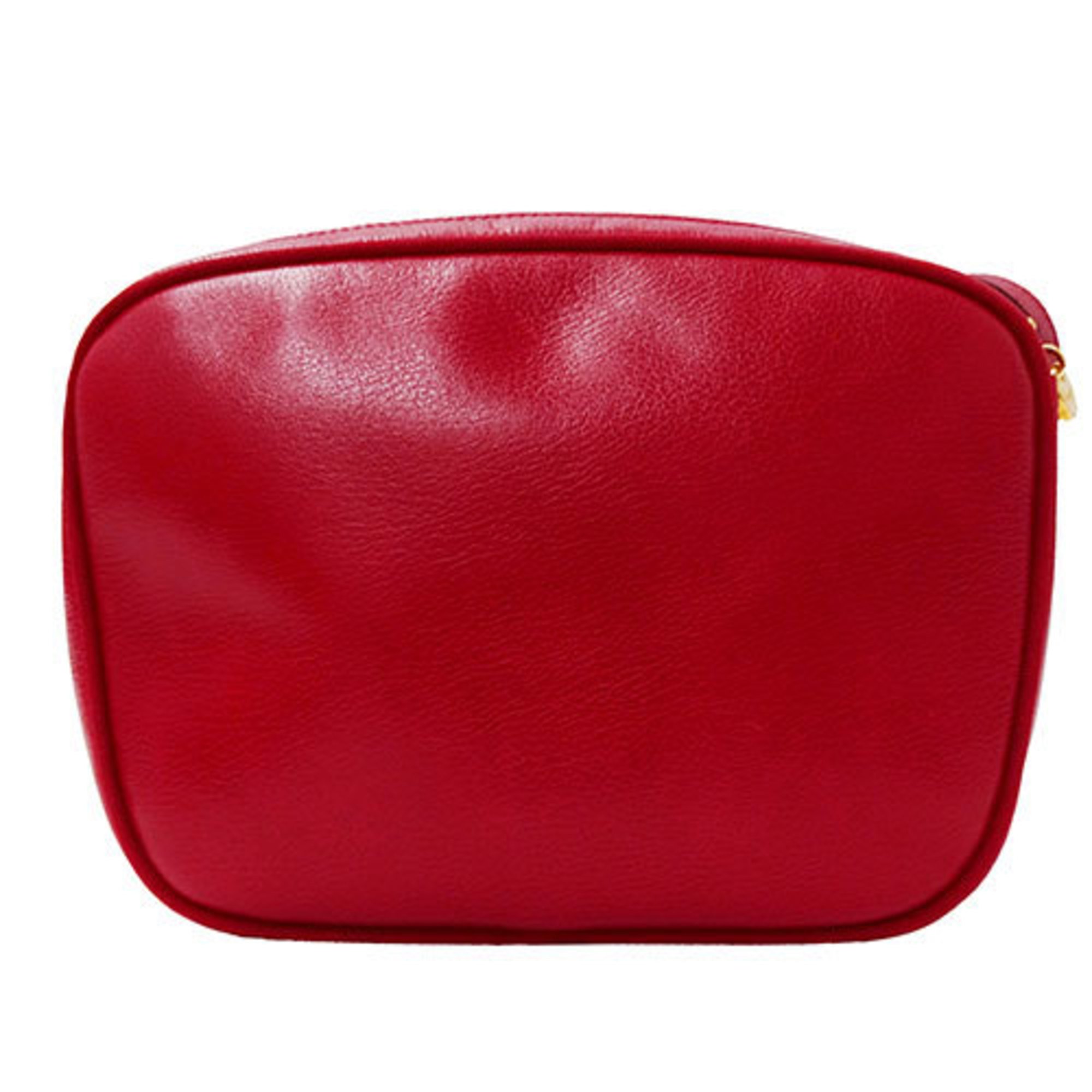 Salvatore Ferragamo Ferragamo Women's Shoulder Bag Leather Vara Red BA214183