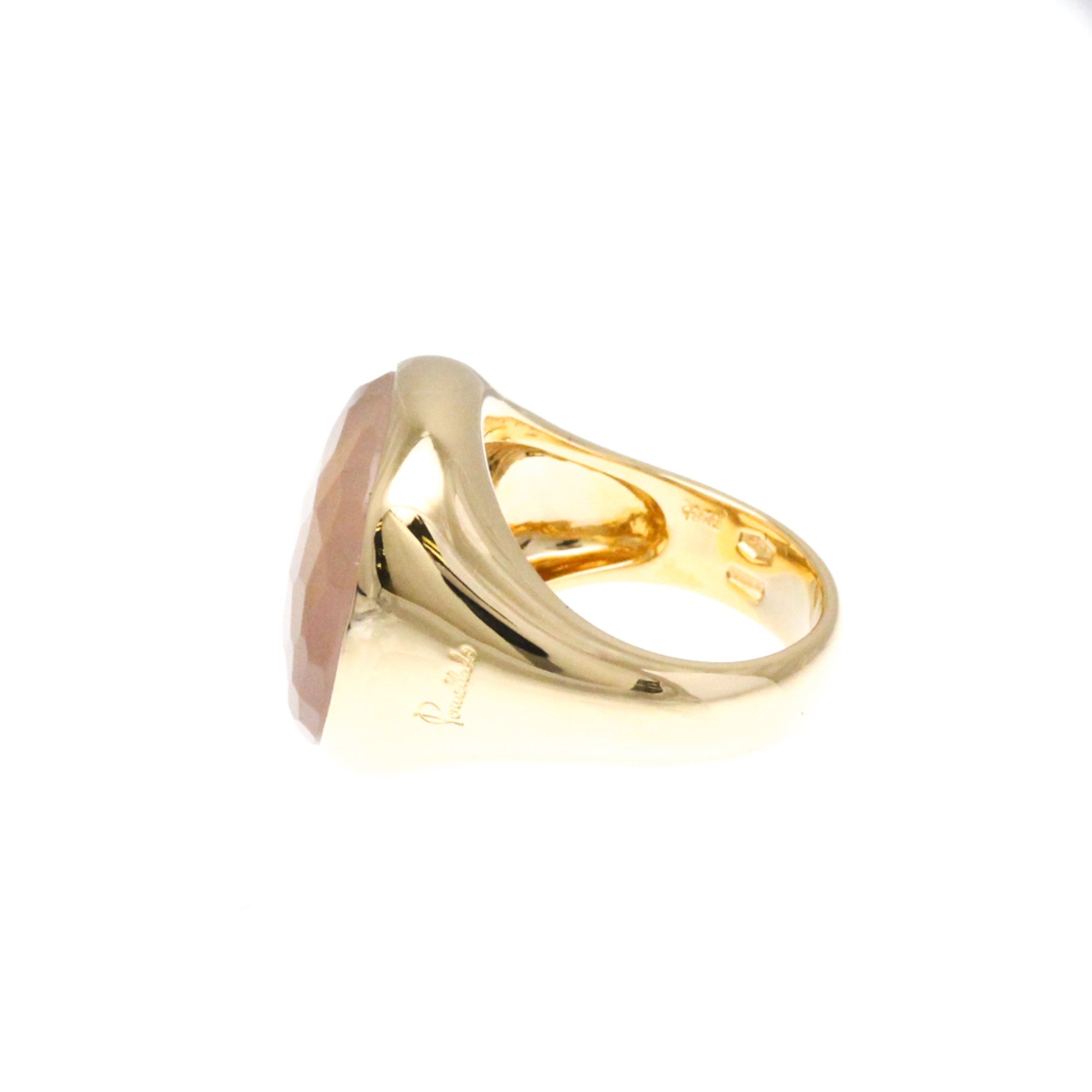 Pomellato Smoky Quartz Ring Pink Gold (18K) Fashion Smoky Quartz Band Ring Pink Gold