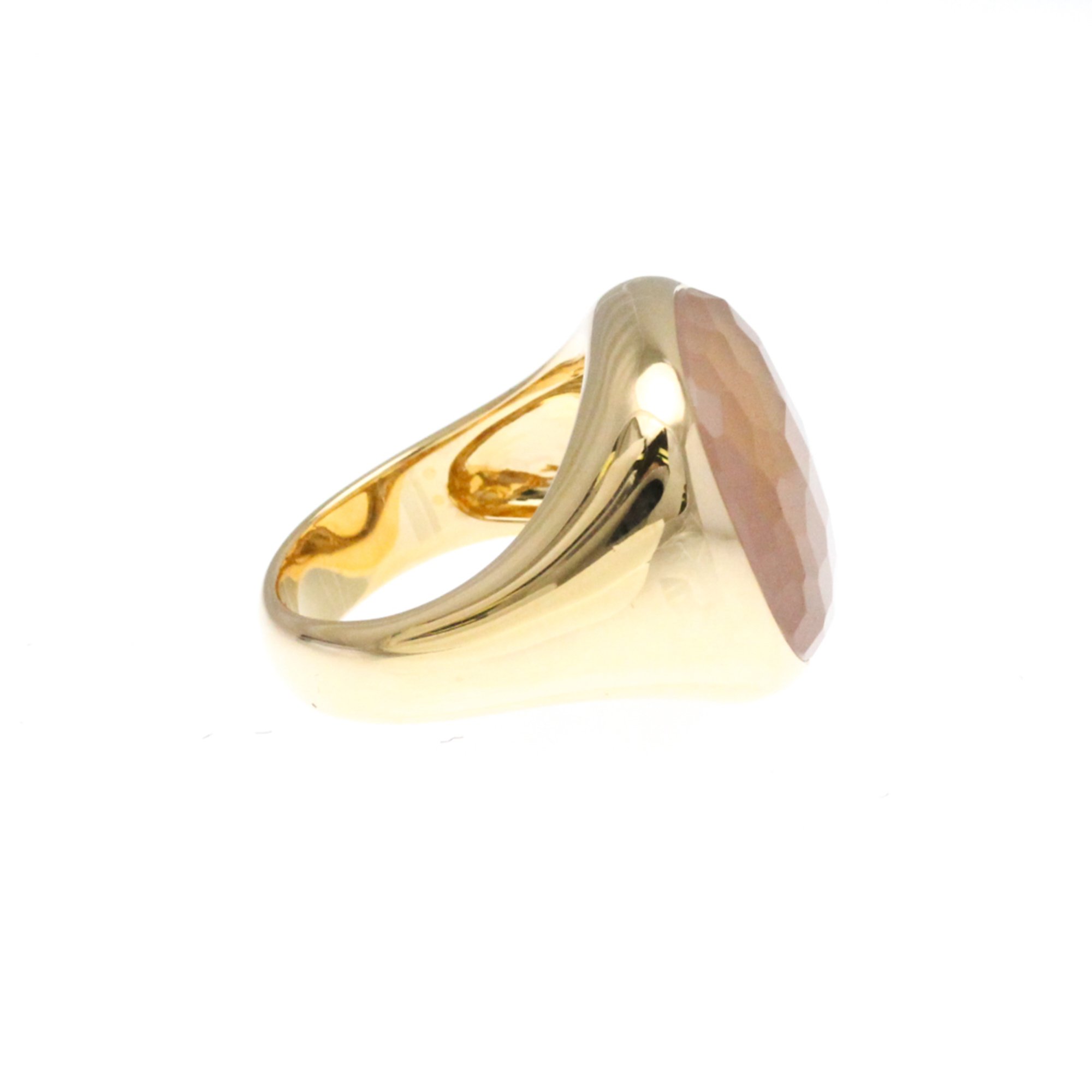 Pomellato Smoky Quartz Ring Pink Gold (18K) Fashion Smoky Quartz Band Ring Pink Gold