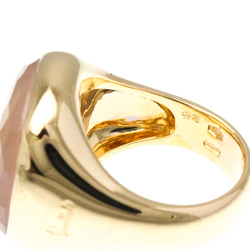 Pomellato Smoky Quartz Ring Pink Gold (18K) Fashion Smoky Quartz Band Ring Pink Gold