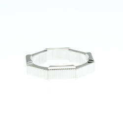 Gucci Link Toe Ring White Gold (18K) Fashion No Stone Band Ring Silver