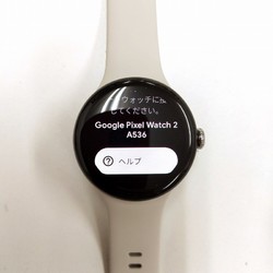 Google pixel watch 2 Bluetooth/Wi-Fi model G4TSL 32GB Polished silver JA-19482