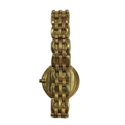 Christian Dior Bagira Diamond Bezel 12P Solid Gold Ladies Quartz Watch JA-19564