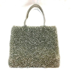 ANTEPRIMA Tote Bag Wire Silver Color Discolored Shoulder KB-8891